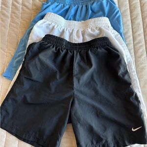 Nike Dri-FIT Athletic Bundle of Three Shorts Size Large- boys
